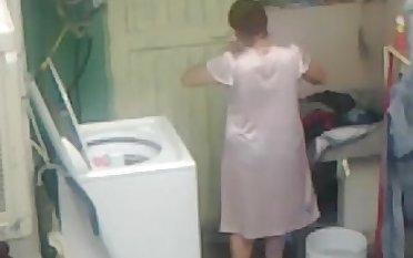 Spying Neighbour - Adult Ass Detergent - Rear end Voyeur